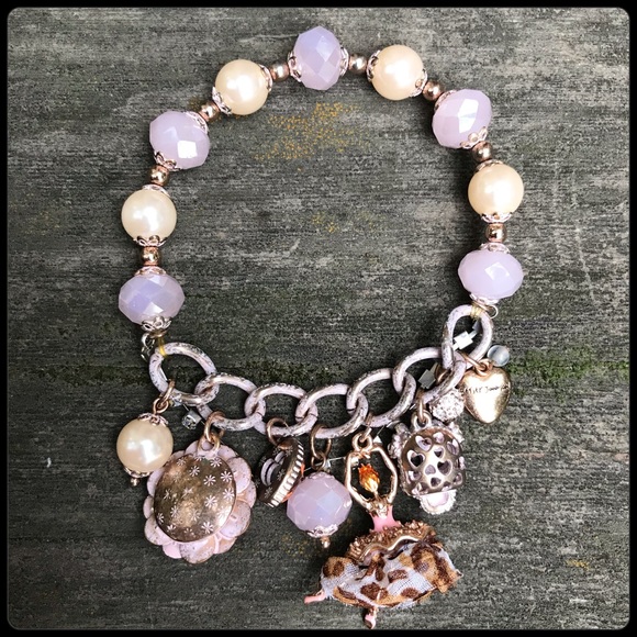 ❌SOLD❌Betsy Johnson ballerina bracelet - Picture 5 of 6